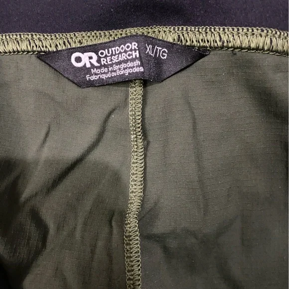 Outdoor Research Zendo Pants Women XL  Green Pull On Hiking Pockets Gorpcore - Picture 4 of 6